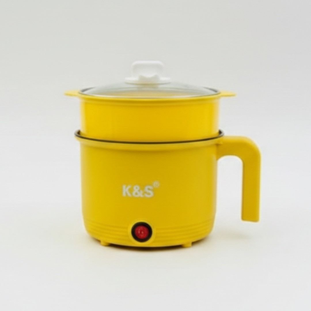 imageye___-_imgi_4_main_image_1770225483_6709 1.8 L K & S Mini Electric Multifunctional Rice Cooker - (4048) - Image 1