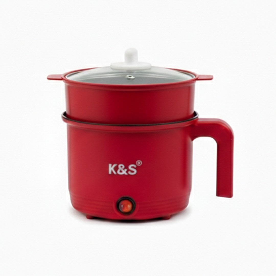 imageye___-_imgi_4_main_image_1770225539_9406 1.8 L K & S Mini Electric Multifunctional Rice Cooker - (4050) - Image 1