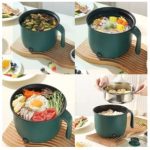 (20 CM/1.9 L) YN Mini Electric Multifunctional Rice Cooker - (4045) - Image 2